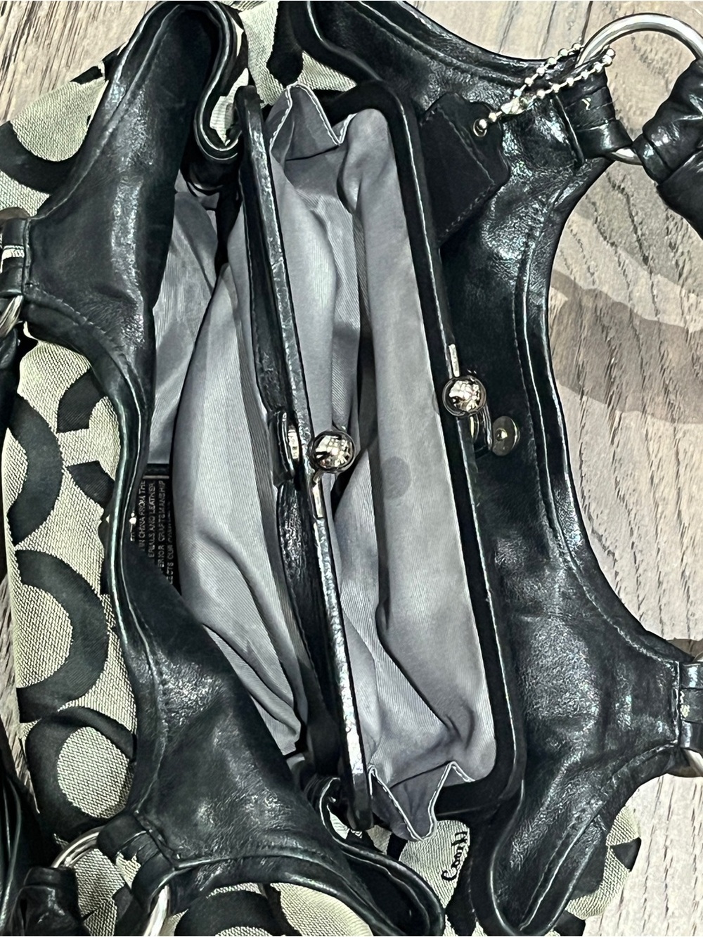 Coach Canvas Shoulder Bag - Picture 11 of 14